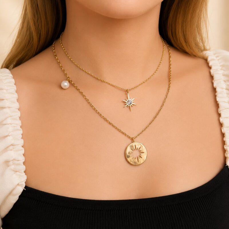 CELESTIAL Layered Necklace