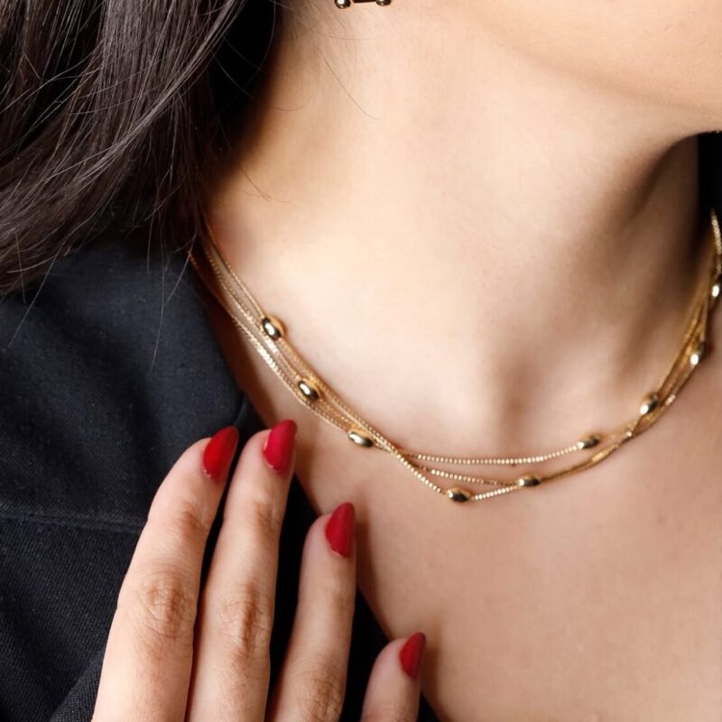 CELINE Layered Necklace